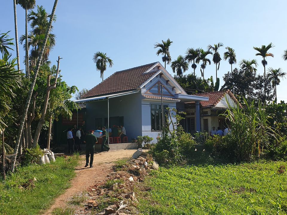 Ngôi nhà ông Hồ Quang Thắng sau khi xây mới