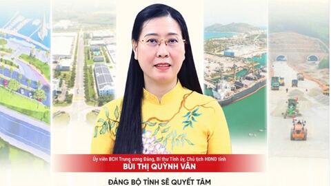 Đảng bộ tỉnh sẽ quyết tâm “Mới mẻ trong cách nghĩ - Sáng tạo trong cách làm”, không ngừng đổi mới phương thức lãnh đạo, củng cố, xây dựng Đảng bộ trong sạch, vững mạnh. Nâng cao hiệu lực, hiệu quả quản lý, điều hành của chính quyền các cấp,...