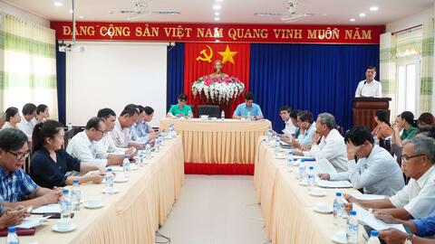 UBND xã Mộ Đức họp đánh giá tình hình kinh tế – xã hội, quốc phòng, an ninh tháng 7 và triển khai nhiệm vụ trọng tâm tháng 8-2025