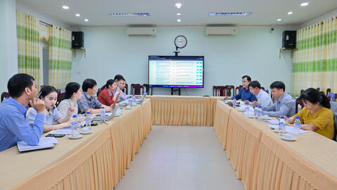 UBND xã Mộ Đức họp Tổ tự đánh giá Chỉ số cải cách hành chính năm 2025