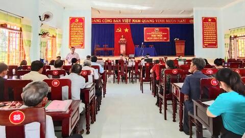 Ngân hàng Chính sách xã hội Mộ Đức tiếp tục triển khai có hiệu quả Chỉ thị số 39-CT/TW của Ban Bí thư Trung ương Đảng về về nâng cao hiệu quả tín dụng chính sách xã hội trong giai đoạn mới