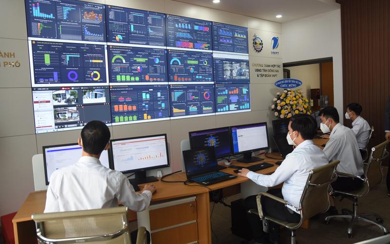 Đưa trung tâm điều hành thông minh Biên Hòa vào hoạt động - VNPT